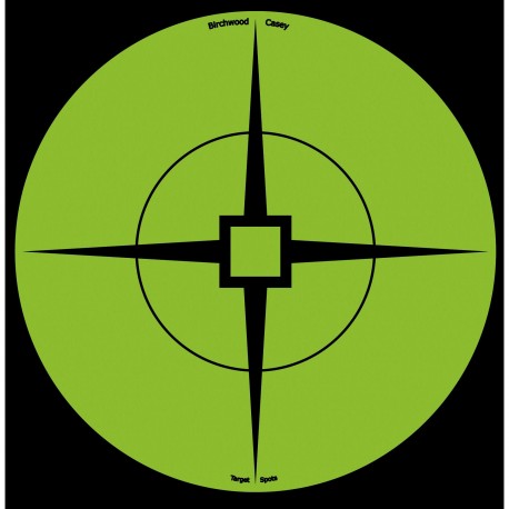 Tgt SpotsGreen 6" /10 BIRCHWOOD-CASEY