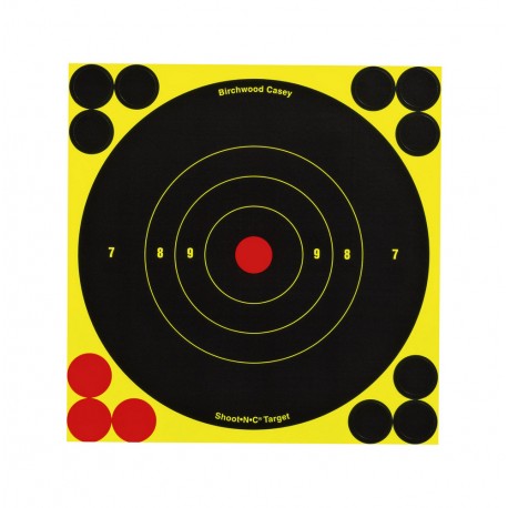 Shoot-N-C 6" BE Tgt /1000 BIRCHWOOD-CASEY