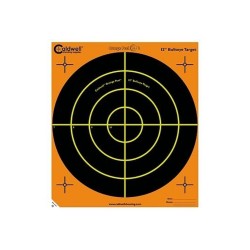 Orange Peel 12" bulls-eye: 10 sheets CALDWELL