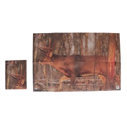 Eze-Scorer Deer 23" x 35"-2 Tgts (folded) BIRCHWOOD-CASEY