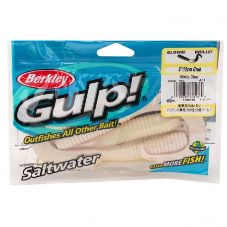 Berkley Gulp! Grub - Firetiger - 4in