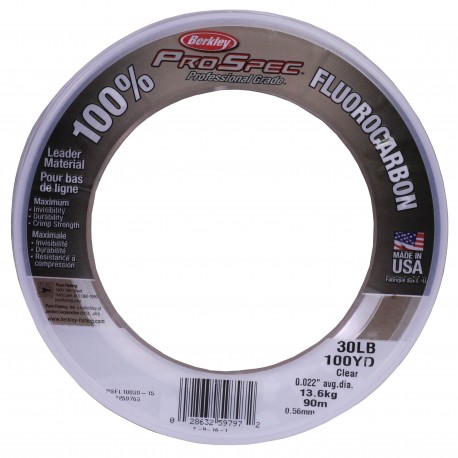 PSFL10030-15 PROSPEC FLLDR 30LB100YD CLR BERKLEY