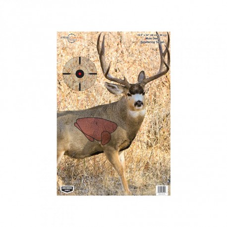 Pregame Mule Deer 16.5? x 24? Tgt - 100 BIRCHWOOD-CASEY