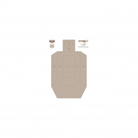 Eze-Scorer BC27 IPSC Practice 12" x 18-10 BIRCHWOOD-CASEY