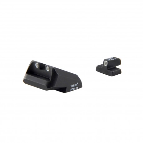 Novak.40/.45/10mm 3 Dot F&R nt sight set TRIJICON