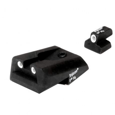 NovakCompact 9mm 3Dot F&R night sight set TRIJICON