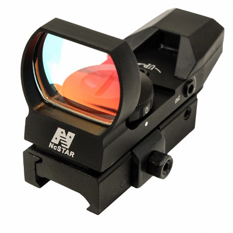 Red Reflex Sight/4 Reticles/Qr Mnt/Blk NCSTAR