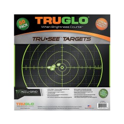 Splatter Shot® 8 Pink Bullseye Target - Peel & Stick - 6 Pack