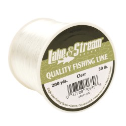 Lake&Stream Mono 200 Yds 30lb Clear 1pc EAGLE-CLAW