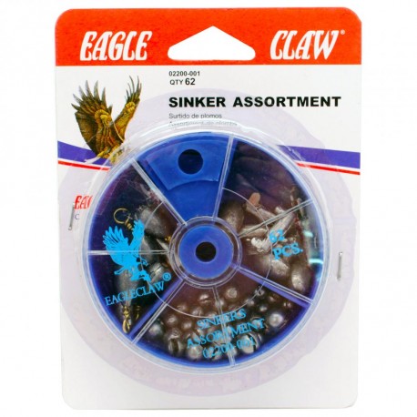 Egg Sinker Sz-1/8 Oz 02050-010 10pcs EAGLE-CLAW - Outdoority