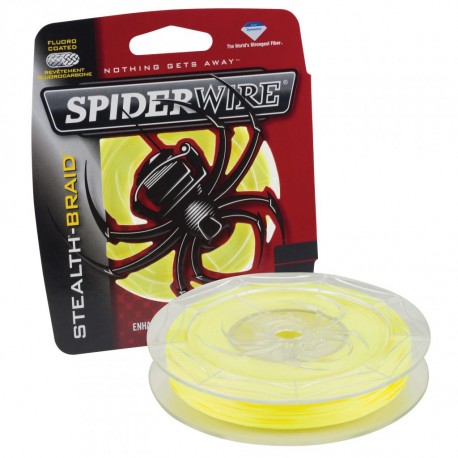 SCS06Y-300 SPW STLTH 6LB 300YD HVYEL SPIDERWIRE