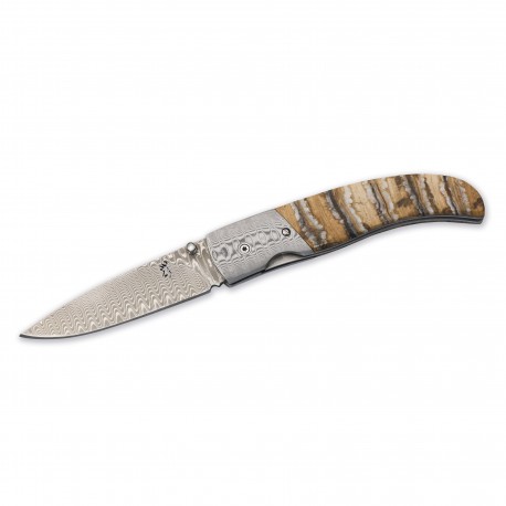 Knife, Sf Damascus Mammoth Fl BROWNING