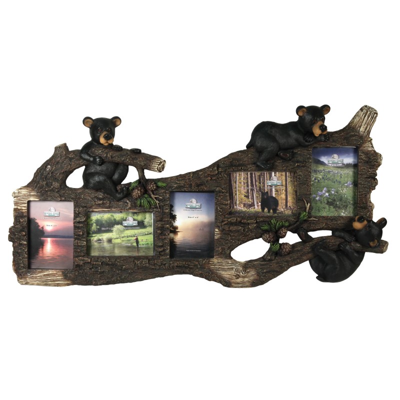 5 Photo Bear Picture Frame RIVERSEDGEPRODUCTS Outdoority