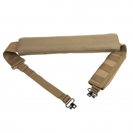 Shotgun Bandolier/Sling w/Swivels/Tan NCSTAR