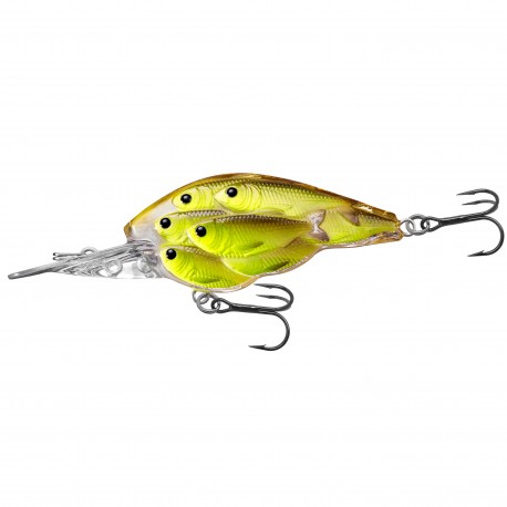 Yearling BB Crankbait,chartruese/Blk,4 LIVETARGET-LURES