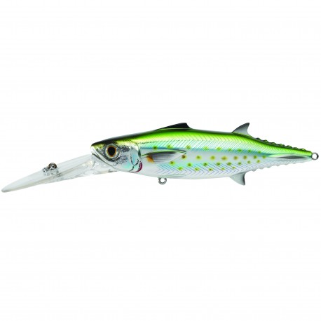 Spanish Mackerel Trllng Bait,Slvr/Grn,1/0 LIVETARGET-LURES