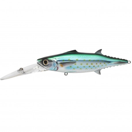 Spanish Mckrl Trlng Bait,Slvr/Blu/Grn,2/0 LIVETARGET-LURES