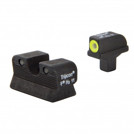 HD Night Sight Set,Yel FO,Colt Officrs/A1 TRIJICON