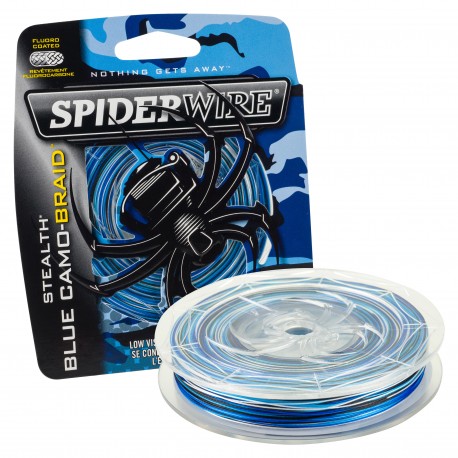 SCS20BC-125 Stealth CamoBlue 20lb 125yd SPIDERWIRE