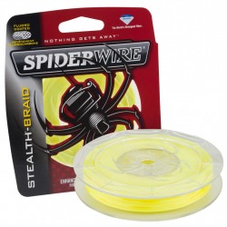 SCS6Y-200 Stealth Hi-Vis Yellow 6lb 200yd SPIDERWIRE