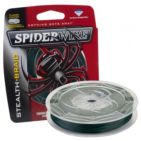 SCS100G-200 Stealth MossGreen 100lb 200yd SPIDERWIRE