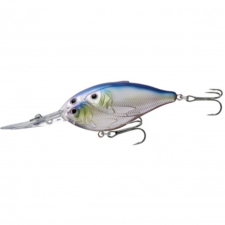 Threadfin Shad CB,DD,Mtl Pearl/lavender4 LIVETARGET-LURES