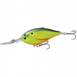 Threadfin Shad CB,DD,chartreuse/Blk4 LIVETARGET-LURES