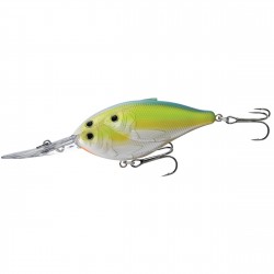 Threadfin Shad CB,DD,chartreuse/prl/Blu2 LIVETARGET-LURES