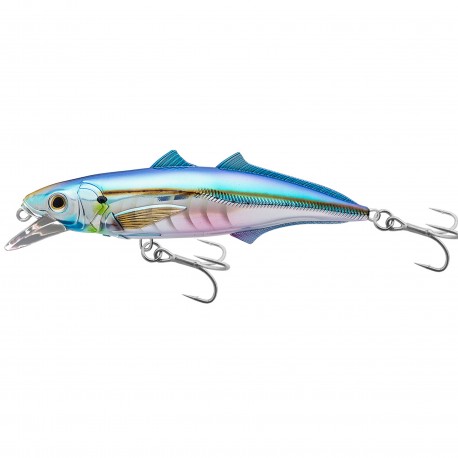 Cigar Minnow Jrkbait,SD,pearl/Blu2/0 LIVETARGET-LURES