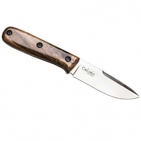 Colada -Aus8 Satin Fxd Blde, Wood Handle CAS-HANWEI