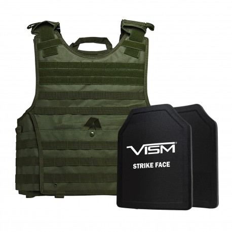 EP C Vest,Two 11"X14" SC HP BP/Grn/2Xl+ NCSTAR