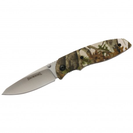 Knife, Edc Folder Tan Camo BROWNING