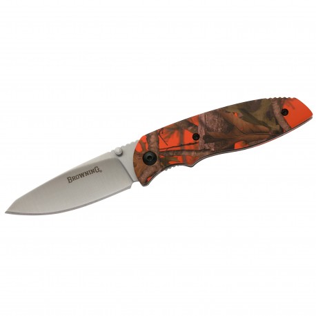 Knife, Edc Folder Blaze Camo BROWNING