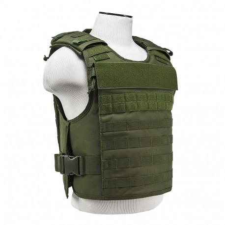 Plate Carrier W/Ext Ha Pkts/Med-2Xl/Grn NCSTAR