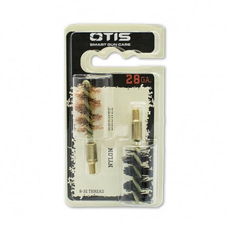 28 ga Bore Brush 2 Pack (1 nylon/1 Brnz) OTIS-TECHNOLOGIES