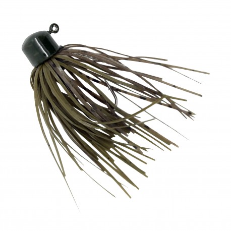 SHROOMZ MICRO FINS JIG3/16ozGRN PMPKN2PK Z-MAN