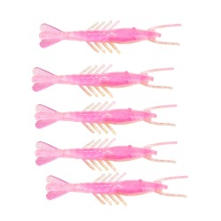 SCENTED SHRIMPZ 4" LAGUNA SHRIMP  5PK Z-MAN