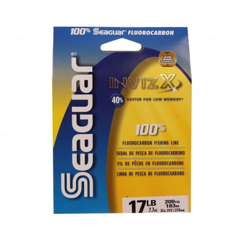 InvizX 200 17lb .015 in. SEAGUAR