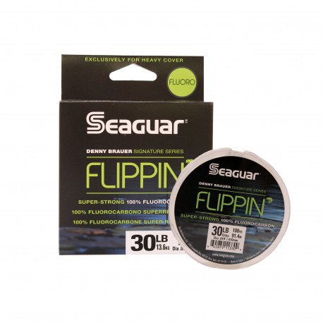 Flippin' Fluoro 100 30lb .019 in. SEAGUAR