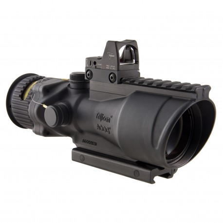 6x48 ACOG Scp,Dual Illum Ambr Chvron .308 TRIJICON