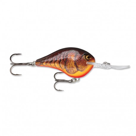 Dives-To 10  Dark Brown Crawdad RAPALA