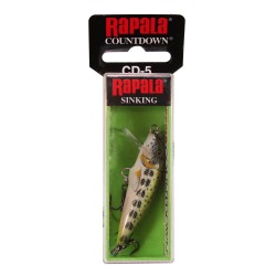 CountDown 05  Olive Green Muddler RAPALA