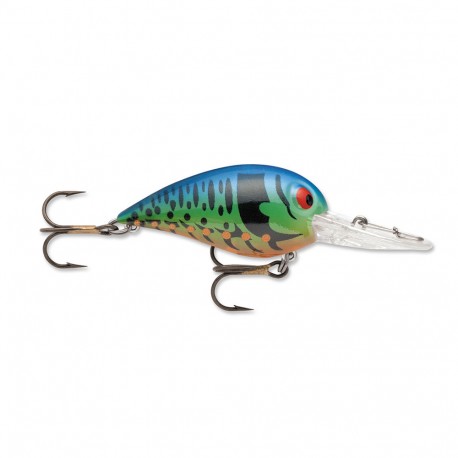 Original Wiggle Wart 05  Blue Tiger Craw STORM