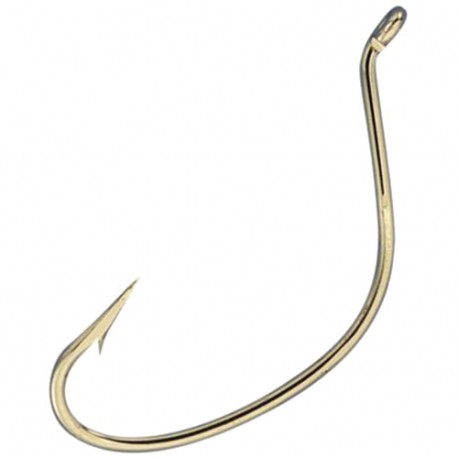  Eagle Claw L146G40-2 Lazer Sharp Kahle Hook, Size 2, Gold,  Package of 40, brown : Sports & Outdoors