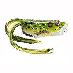 Frog 2 1/2" HB PF,SH,Grn/Yel,5/0,1/2oz LIVETARGET-LURES