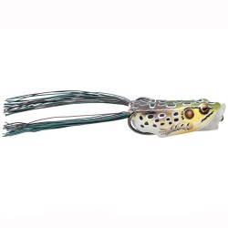 Frog 2 1/2" HB PF,SH,Emerald/Brwn,5/0,1/2 LIVETARGET-LURES