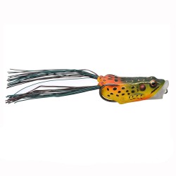 Frog 2 1/2" HB PF,SH,Emerld/Red,5/0,1/2oz LIVETARGET-LURES