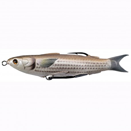 Mullet 5 3/8" HBF,SH,Ntrl/Brwn,8/0,5/8oz LIVETARGET-LURES