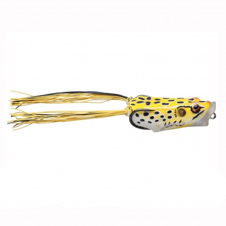 Frog 2 1/2" HB PF,SH,Yel/Black,5/0,1/2oz LIVETARGET-LURES