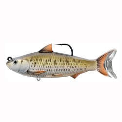 Cmn Shiner 4" SS,MSV,Slvr/Brnz,4/0,3/4oz LIVETARGET-LURES